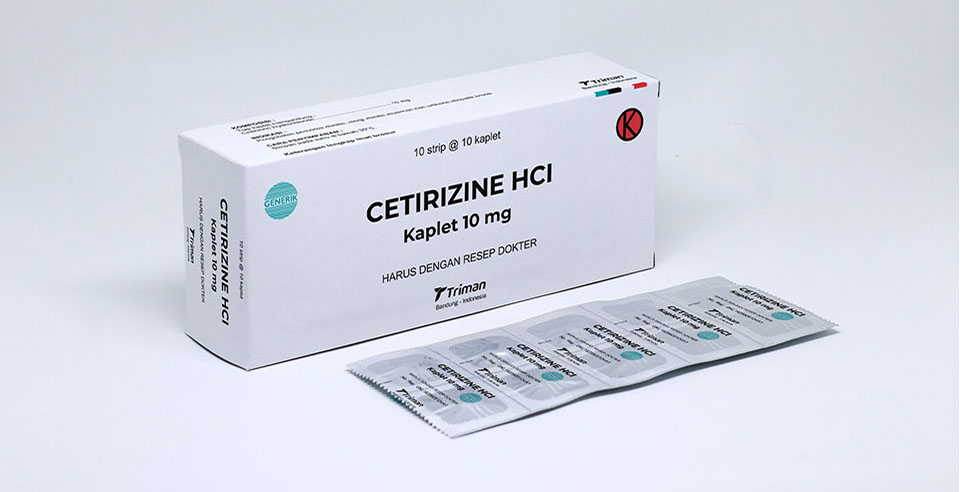 cetirizine tablet 10 mg obat apa